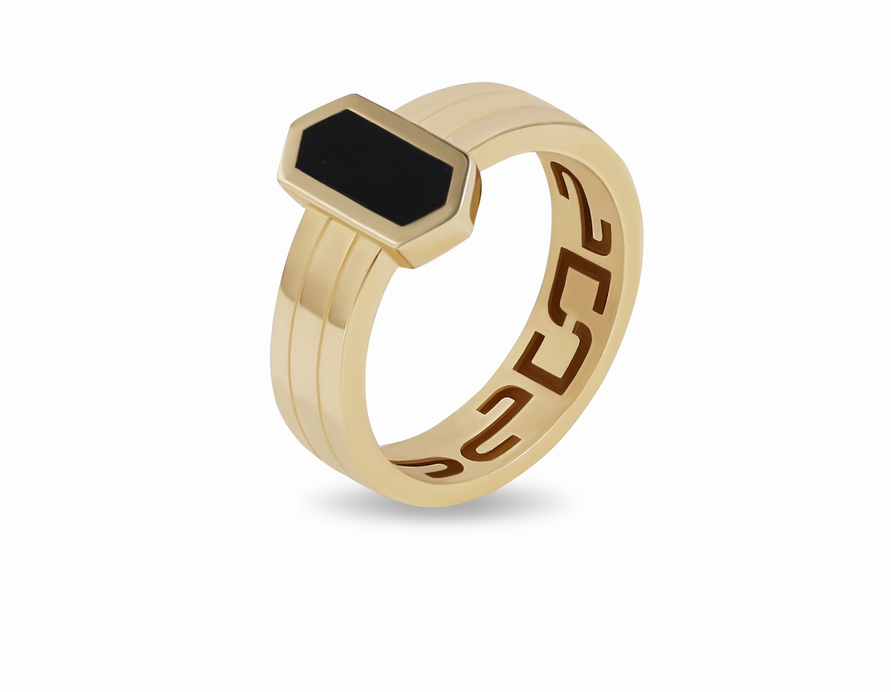 انگشتر طلا مردانه انیگما