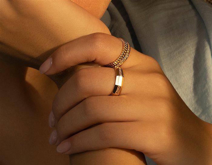 انگشتر طلا زنانه آتن