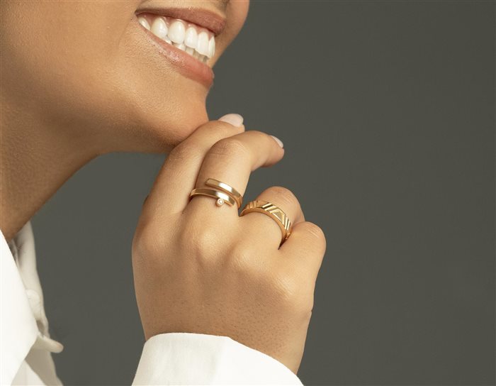 انگشتر طلا زنانه دراکو