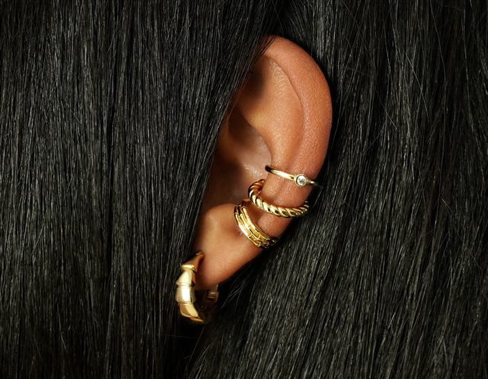 ایرکاف طلا زنانه حصیر