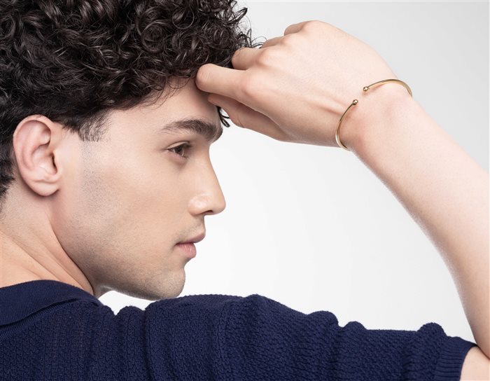 دستبند طلا مردانه اورانوس