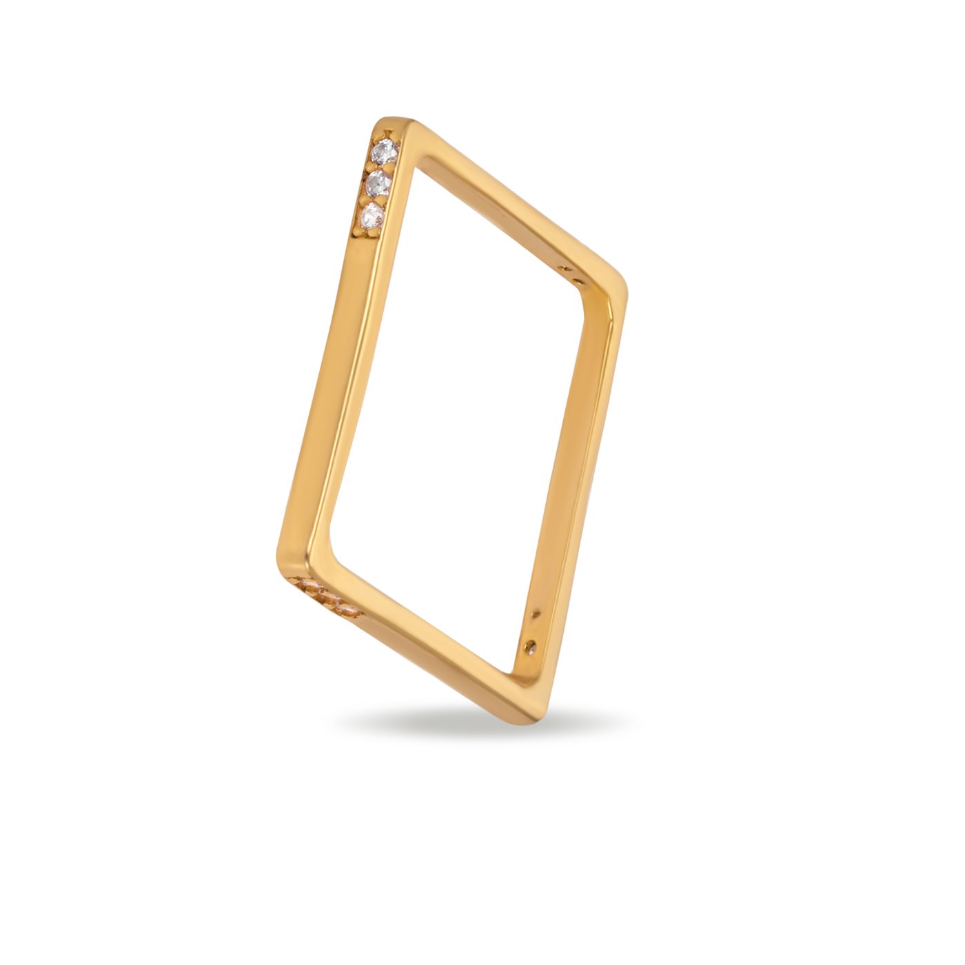 انگشتر طلا زنانه چهار گوش انگشتر طلا زنانه چهار گوش