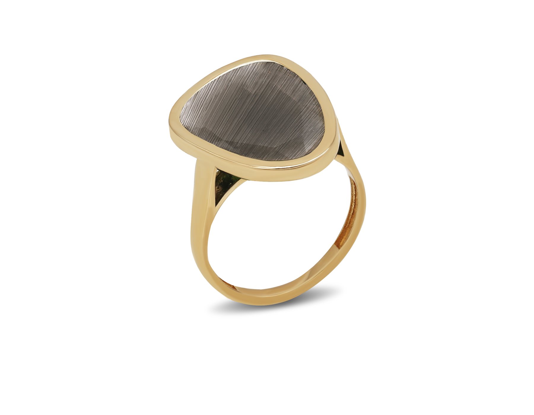 انگشتر طلا زنانه کندی شکلات تلخ انگشتر طلا زنانه کندی شکلات تلخ