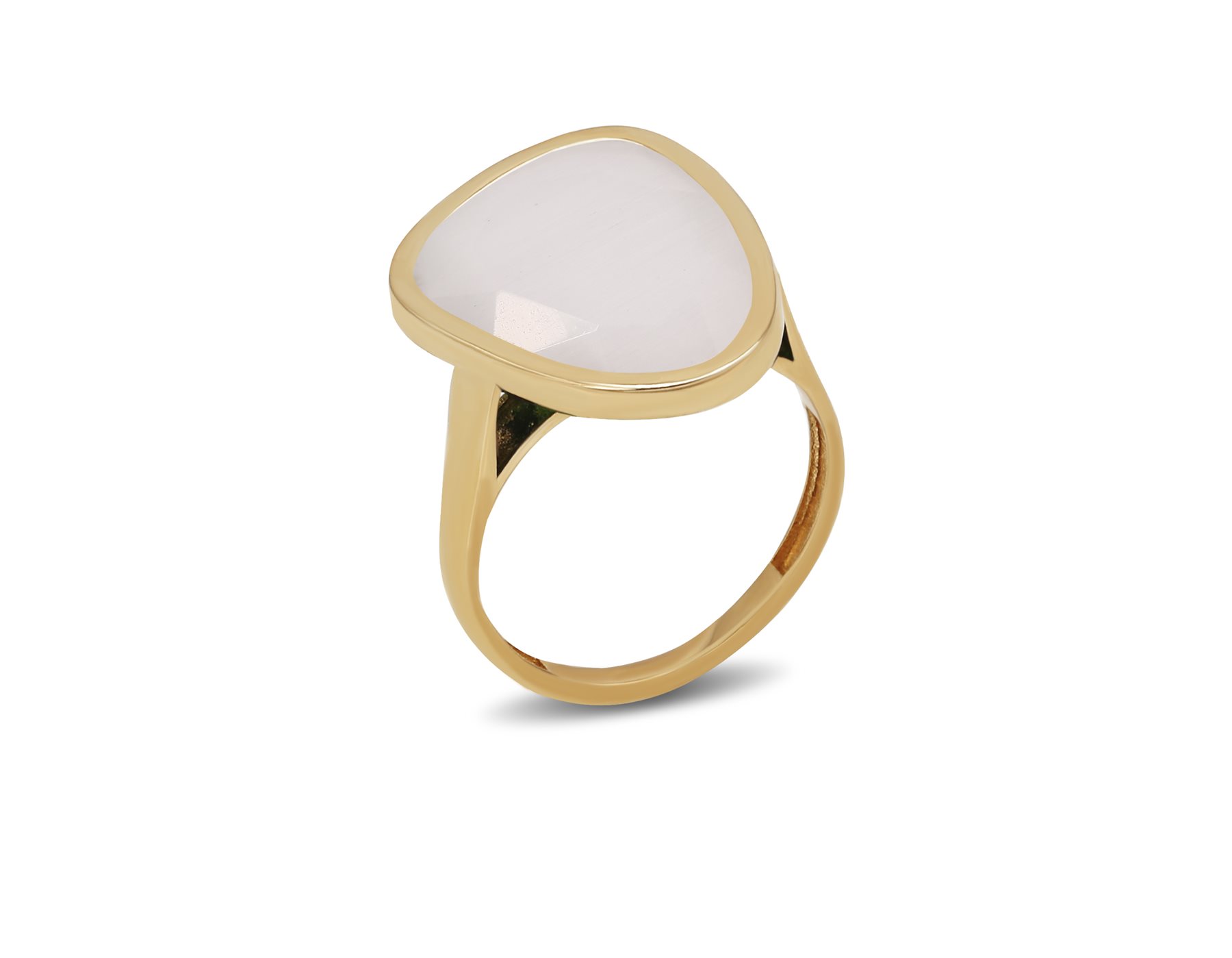 انگشتر طلا زنانه کندی وانیلی انگشتر طلا زنانه کندی وانیلی