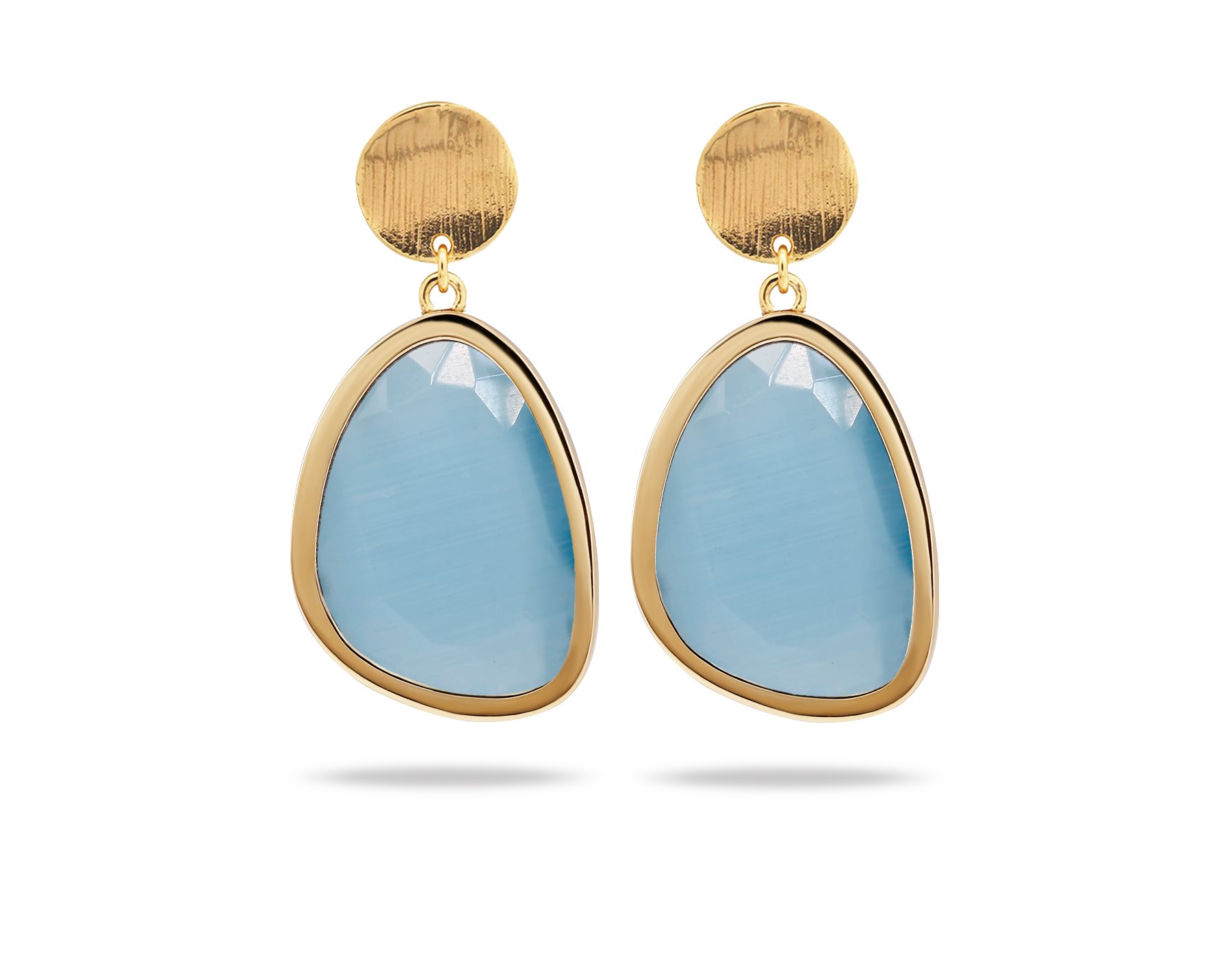 گوشواره طلا زنانه کندی آدامسی گوشواره طلا زنانه کندی آدامسی