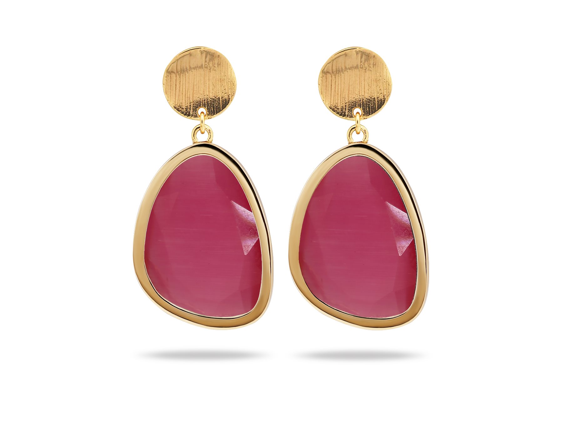 گوشواره طلا زنانه کندی چری گوشواره طلا زنانه کندی چری