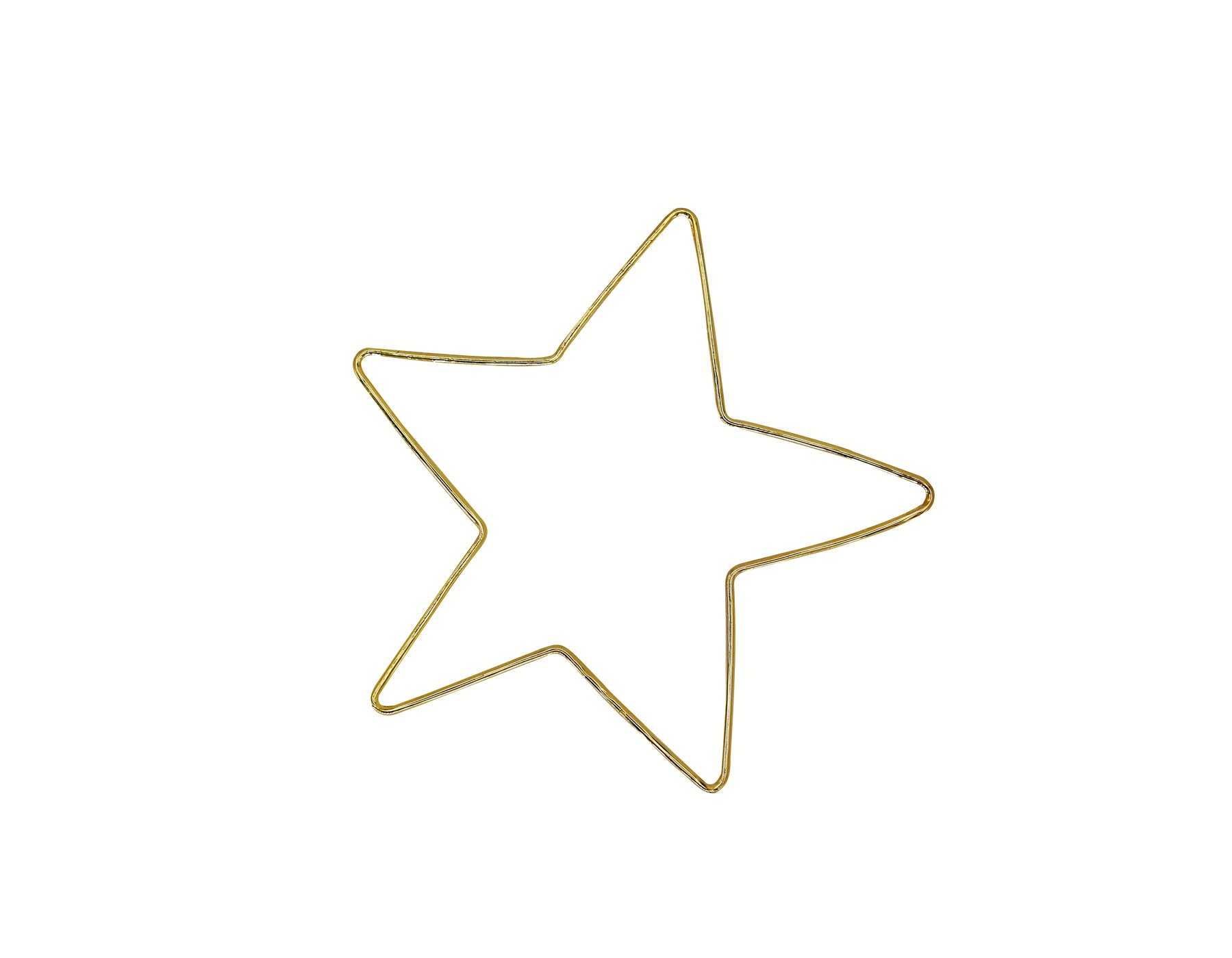 آویز طلا ستاره مفتولی 