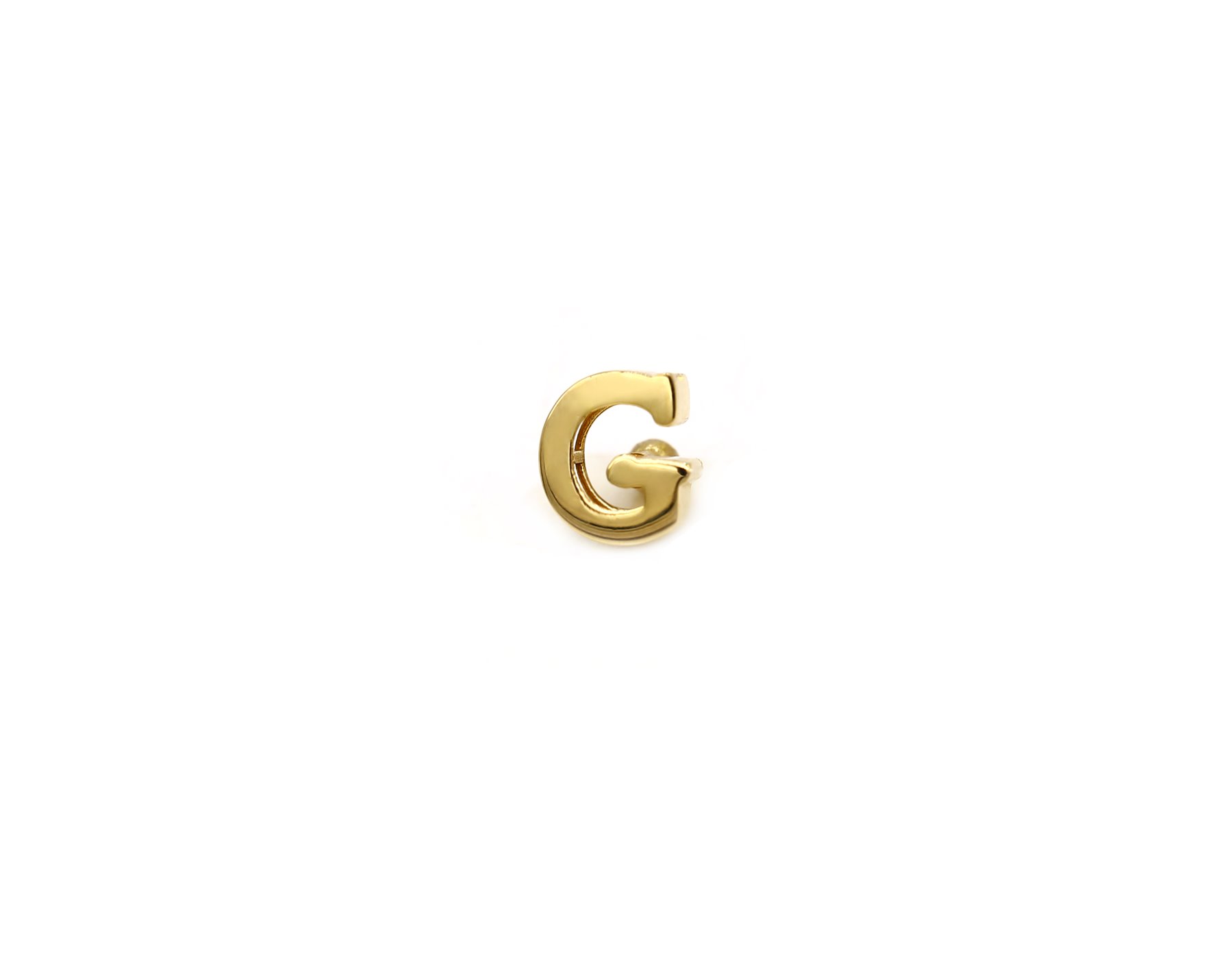 پین ساعت طلا حرف G