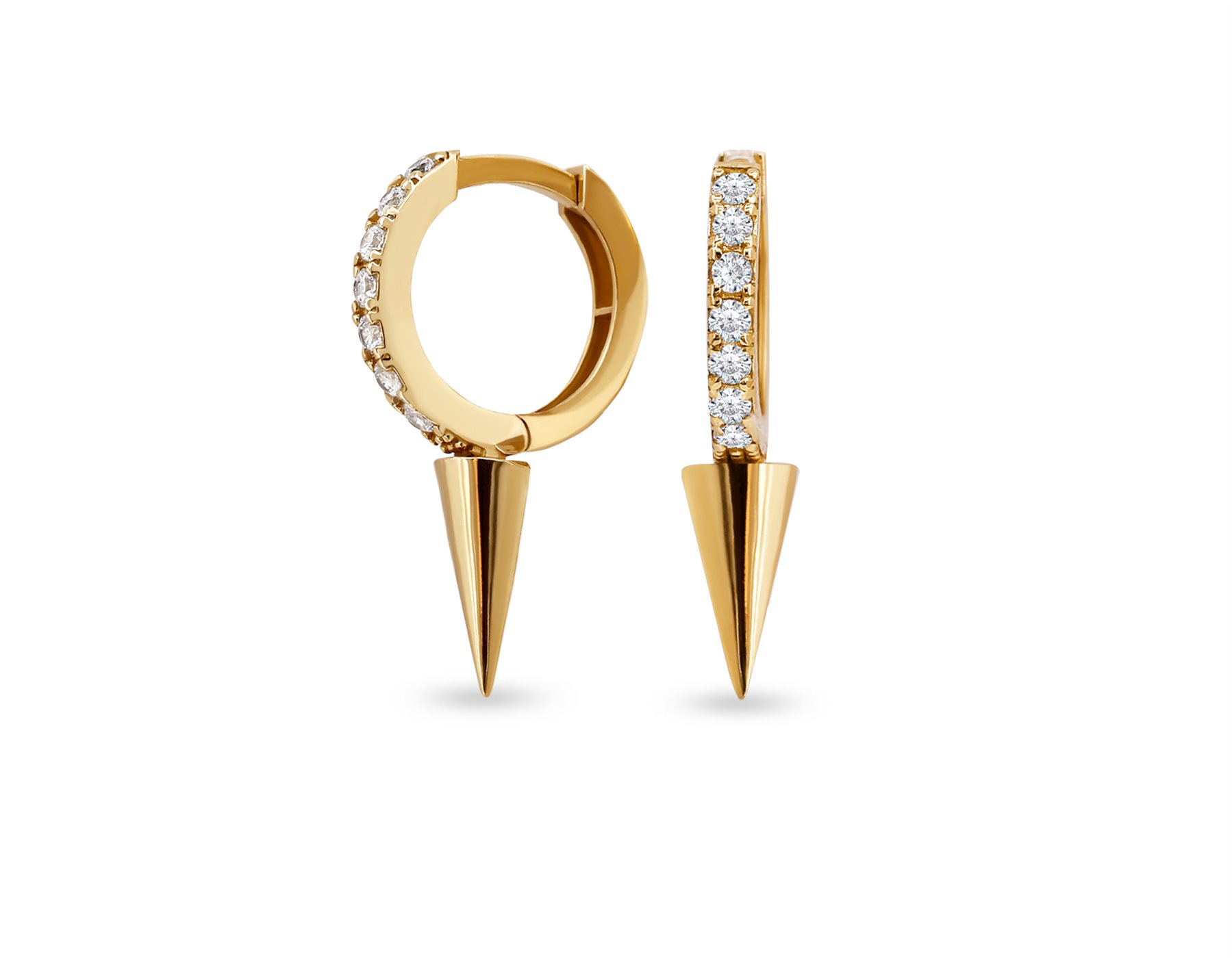 گوشواره طلا زنانه توتیا گوشواره طلا زنانه توتیا