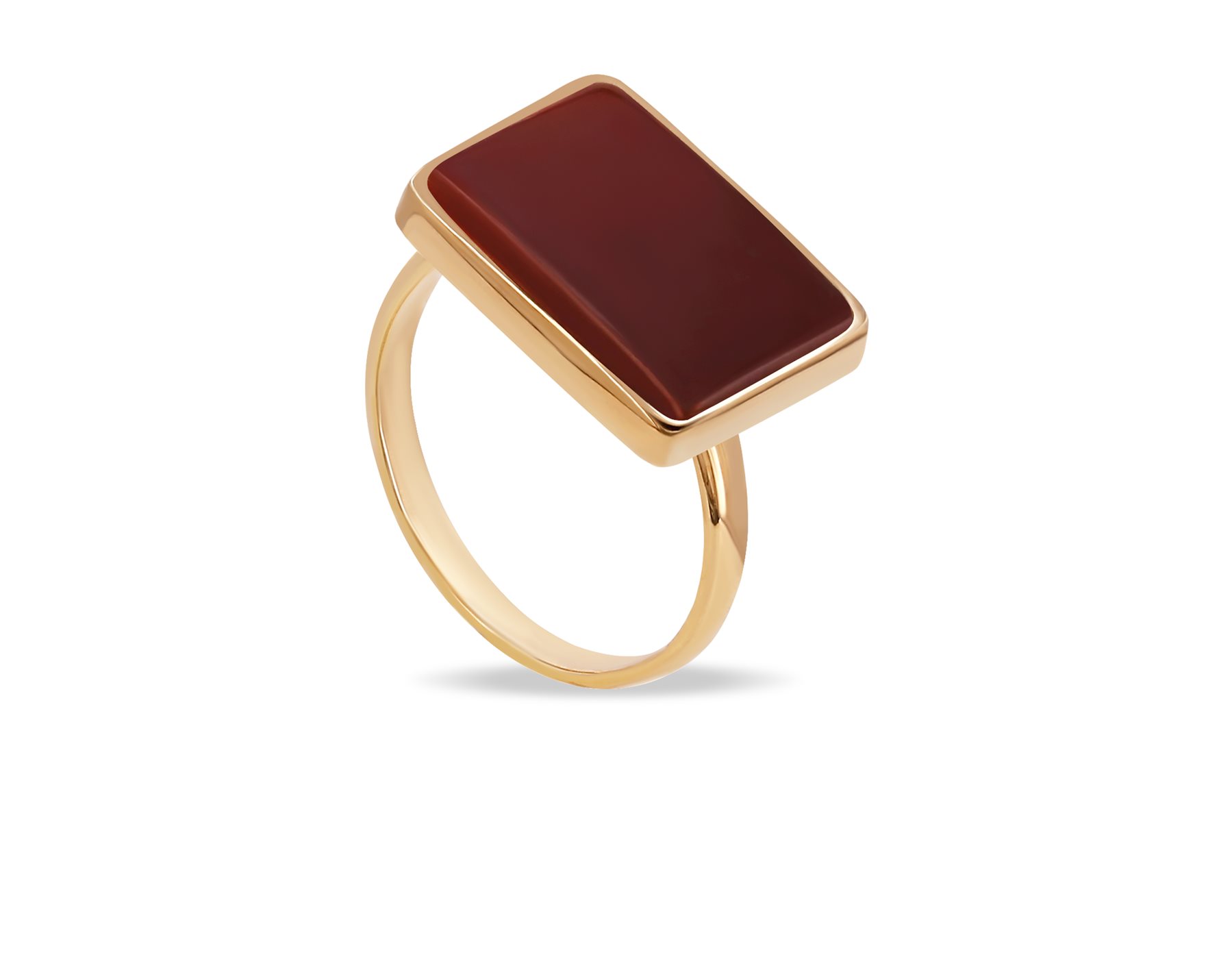 انگشتر طلا زنانه عقیق مستطیل انگشتر طلا زنانه عقیق مستطیل