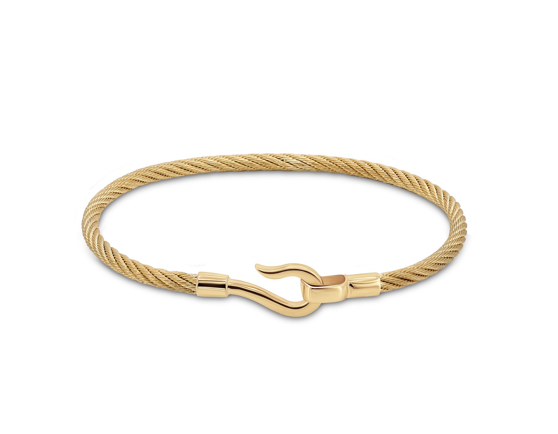 دستبند طلا اتصال زرد دستبند طلا اتصال زرد