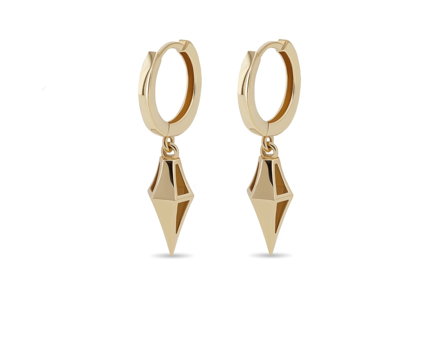 گوشواره طلا زنانه لنترن گوشواره طلا زنانه لنترن