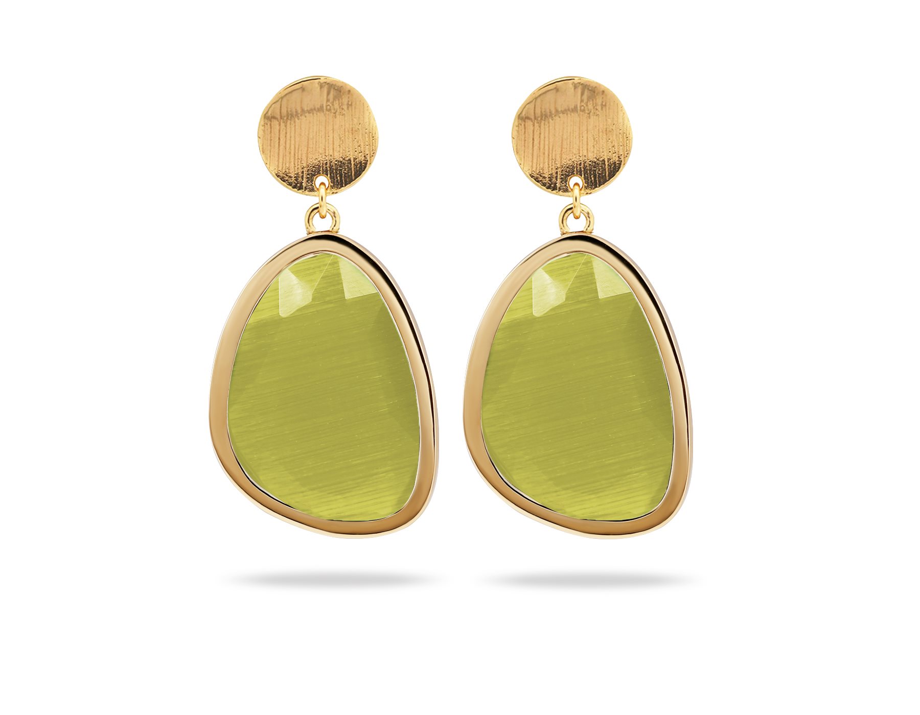 گوشواره طلا زنانه کندی پستهای گوشواره طلا زنانه کندی پستهای