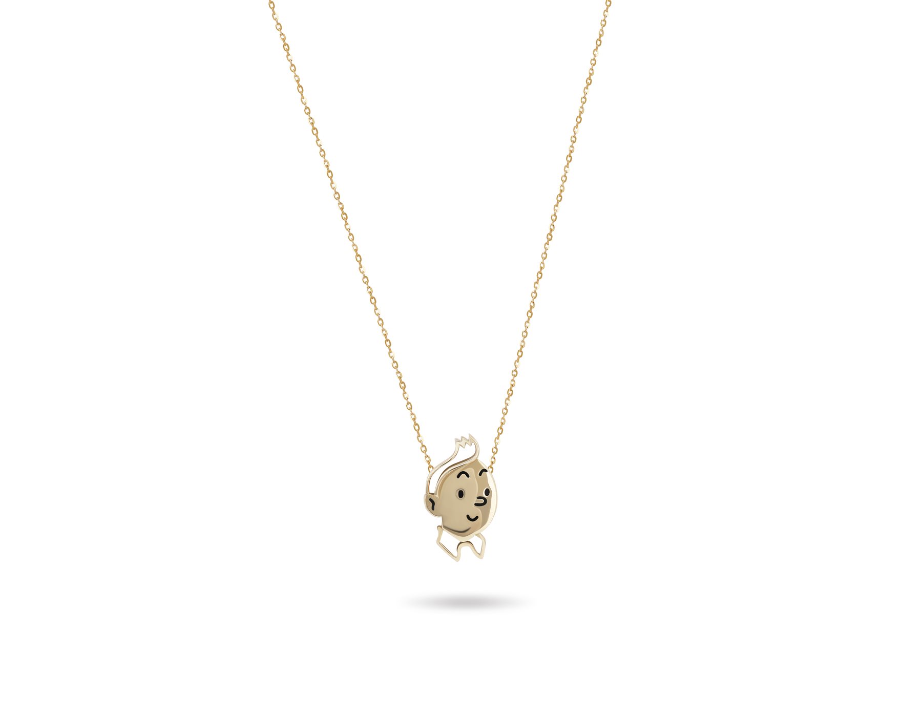 گردنبند طلا تن تن گردنبند طلا تن تن