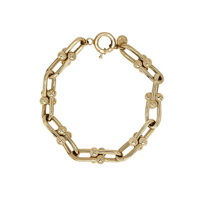 دستبند طلا تیفانی زنجیری