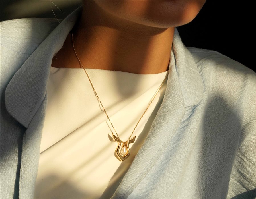 گردنبند طلا سیمرغ گردنبند طلا سیمرغ