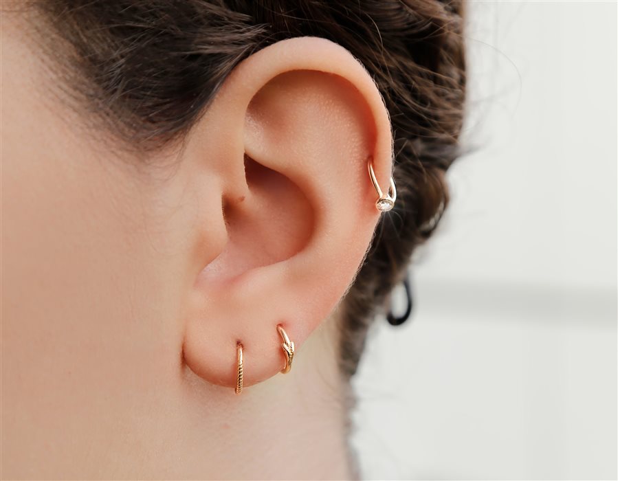 پیرسینگ طلا حلقه پیرسینگ طلا حلقه