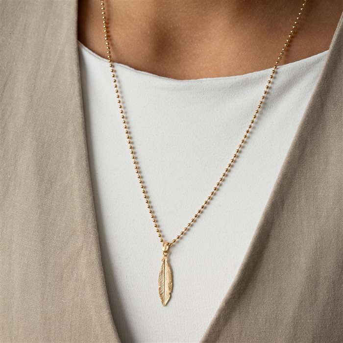 آویز طلا زنانه پر