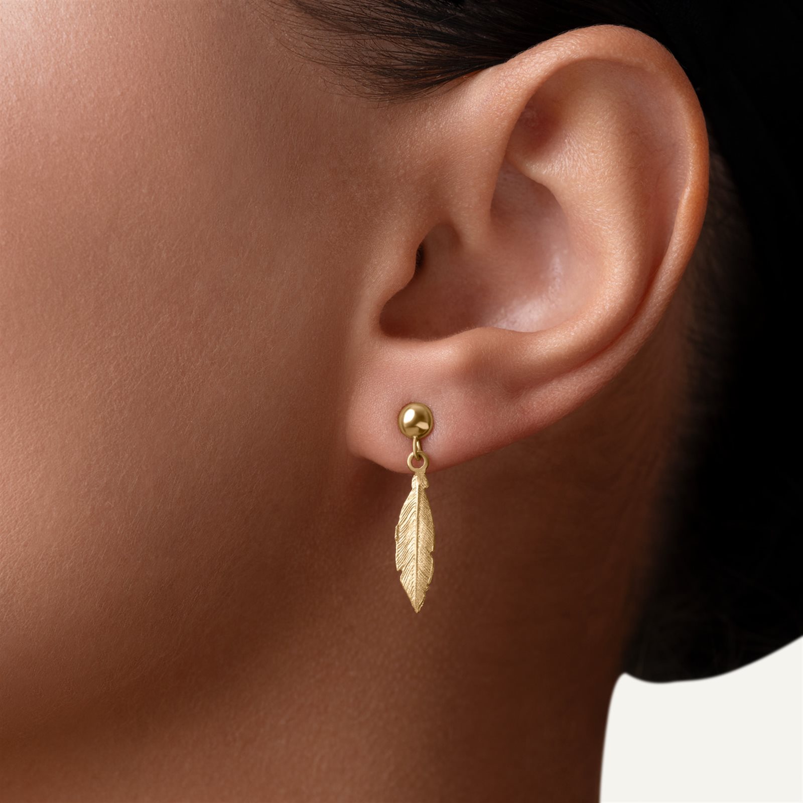 گوشواره طلا زنانه پر