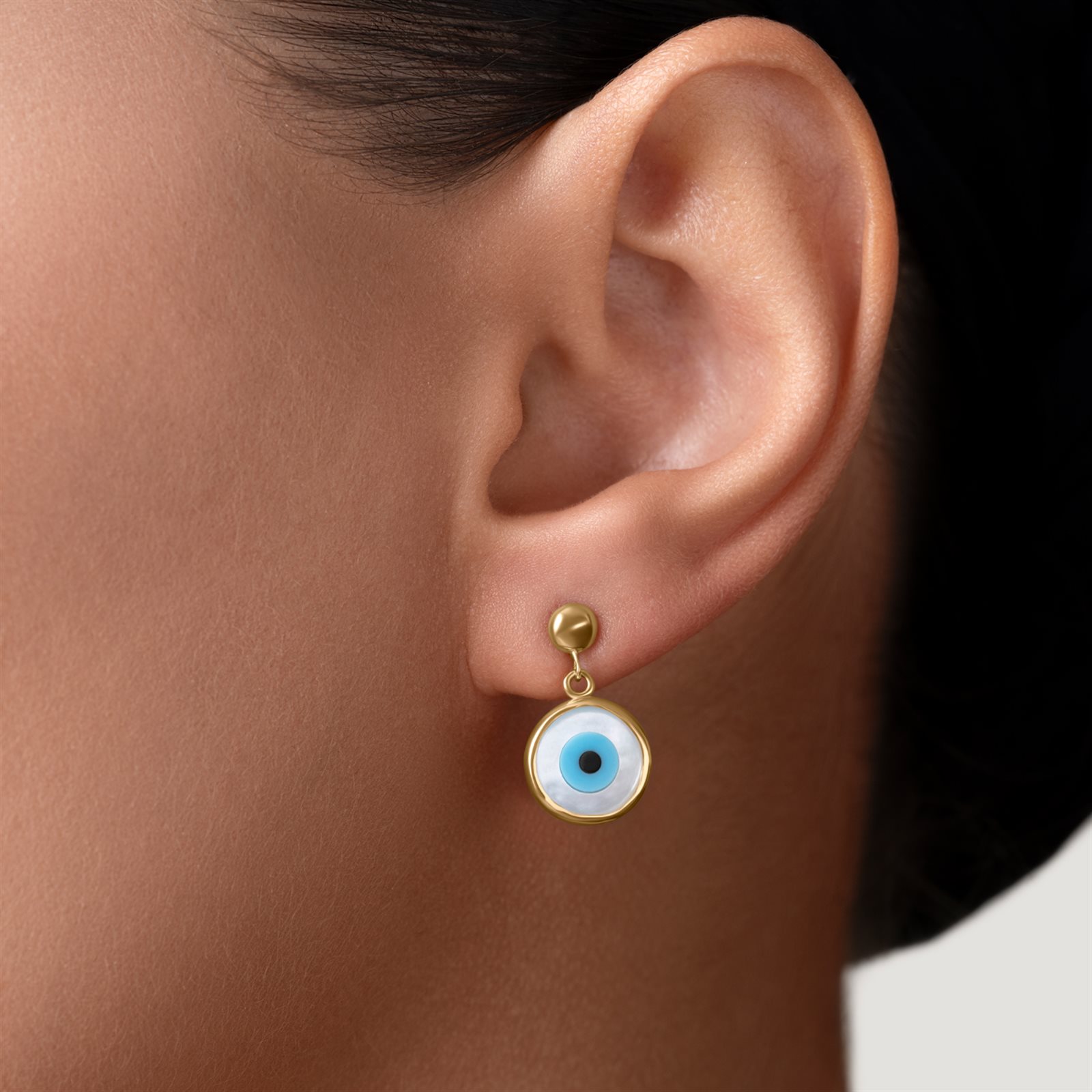 گوشواره طلا تیه