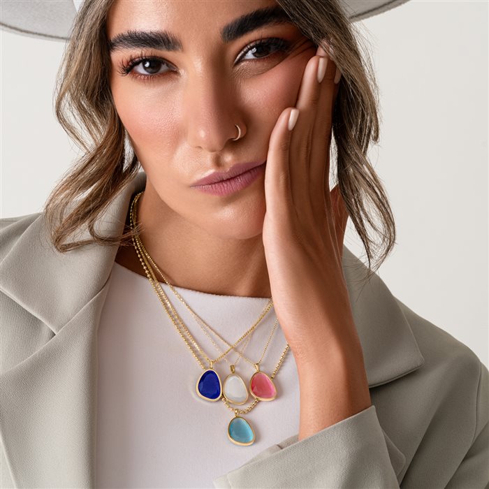 آویز طلا زنانه کندی چری