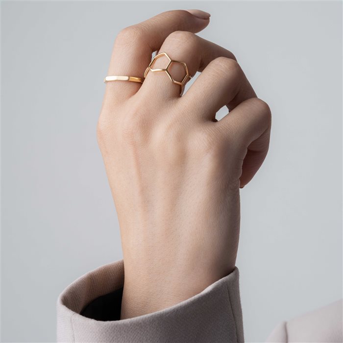 انگشتر طلا زنانه گشت