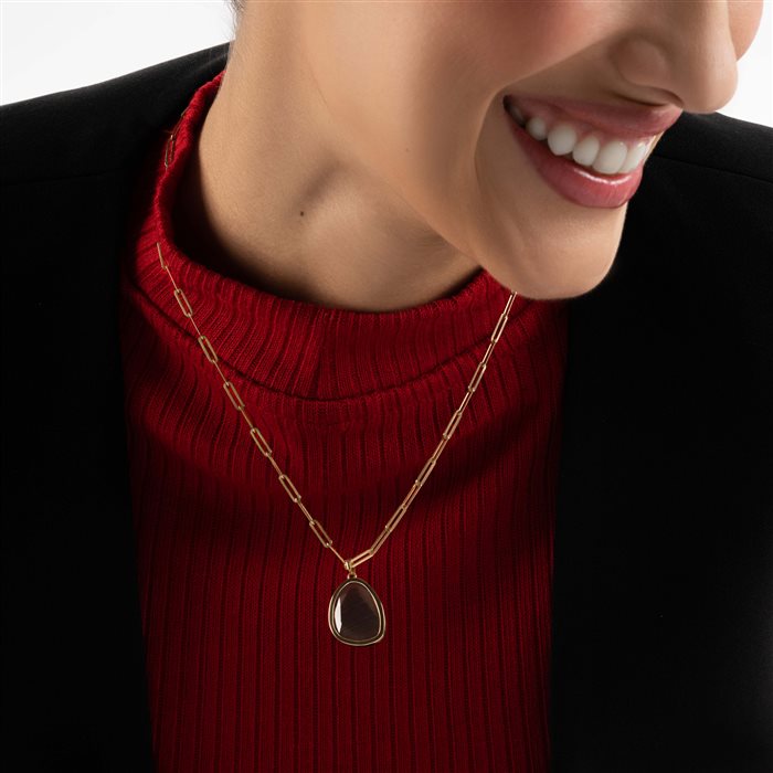 آویز طلا زنانه کندی شکلات تلخ