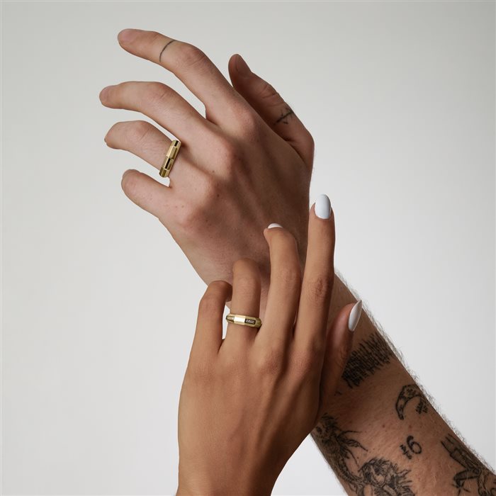 انگشتر طلا مردانه سیلار