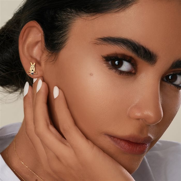 گوشواره طلا میلو