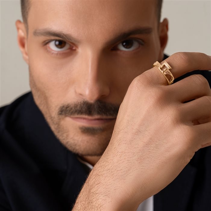 انگشتر طلا مردانه ایران