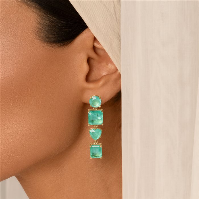 گوشواره طلا زنانه هنگام آویز