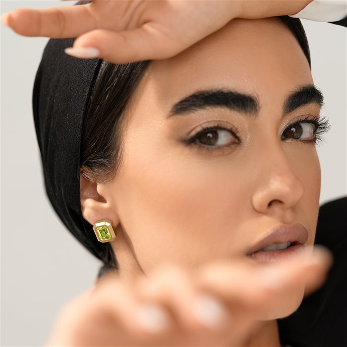 گوشواره طلا زنانه رقصان سامبا