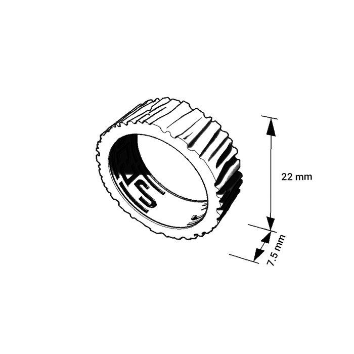انگشتر طلا زنانه توسکا