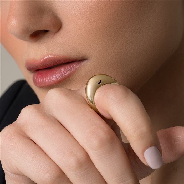 انگشتر طلا زنانه قطره