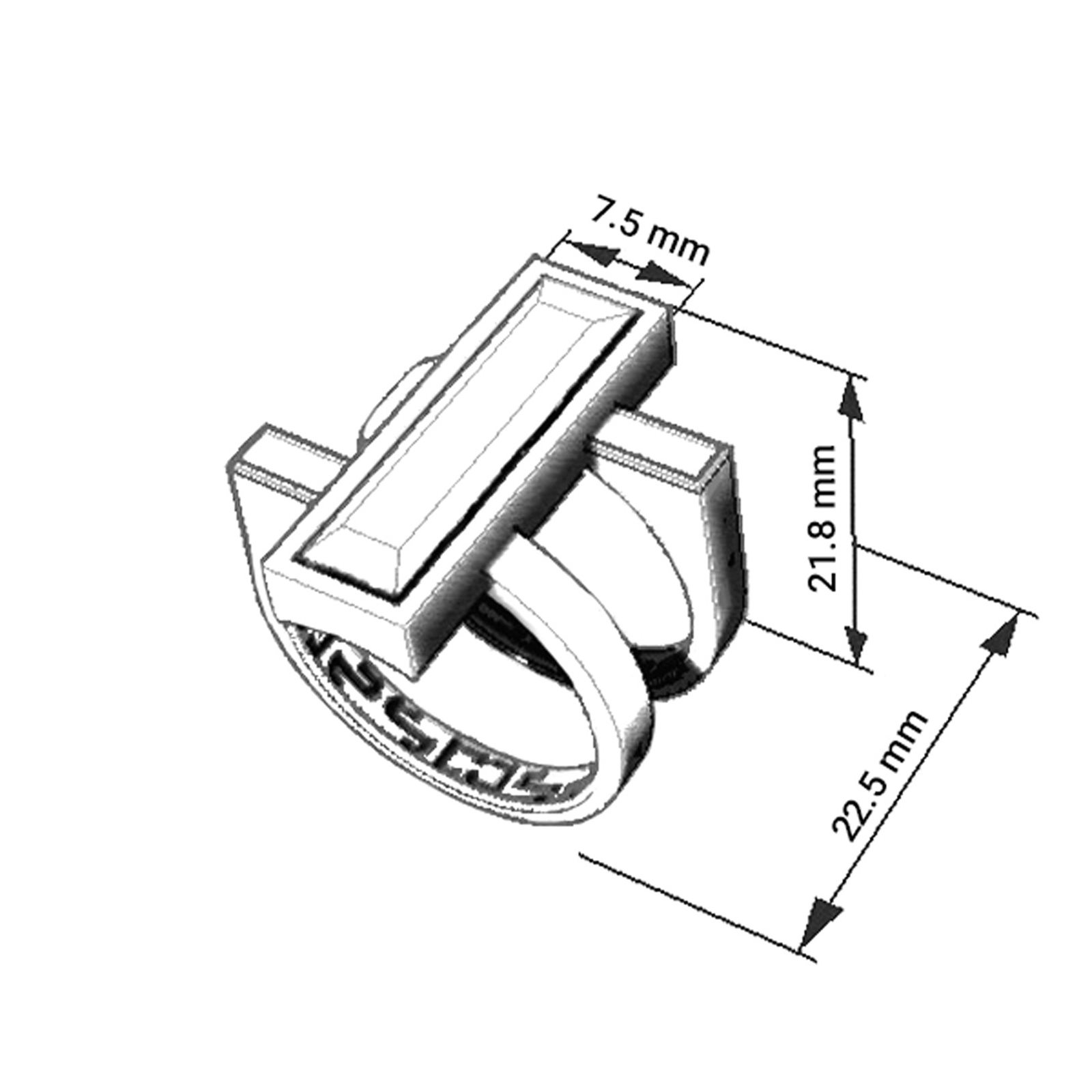 انگشتر طلا زنانه یارا
