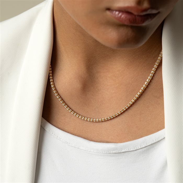 زنجیر طلا زنانه پرتو