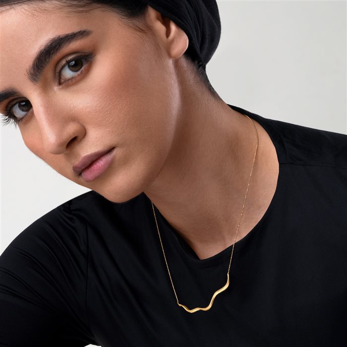 گردنبند طلا زنانه رابی