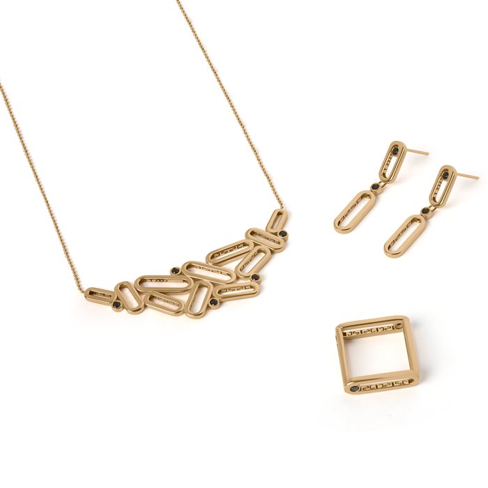 گوشواره طلا زنانه کاژه