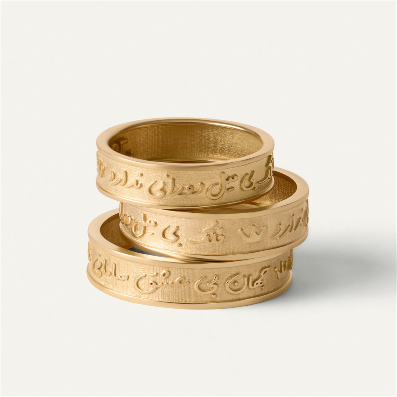 انگشتر طلا مردانه خسرو شیرین انگشتر طلا مردانه خسرو شیرین