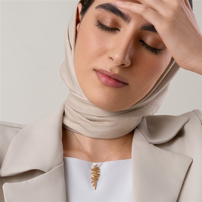 گردنبند طلا زنانه پروان