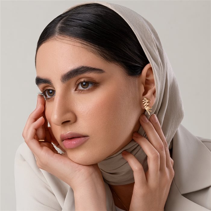 گوشواره طلا زنانه پروان