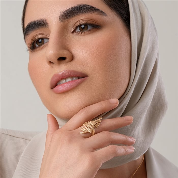 انگشتر طلا زنانه پروان