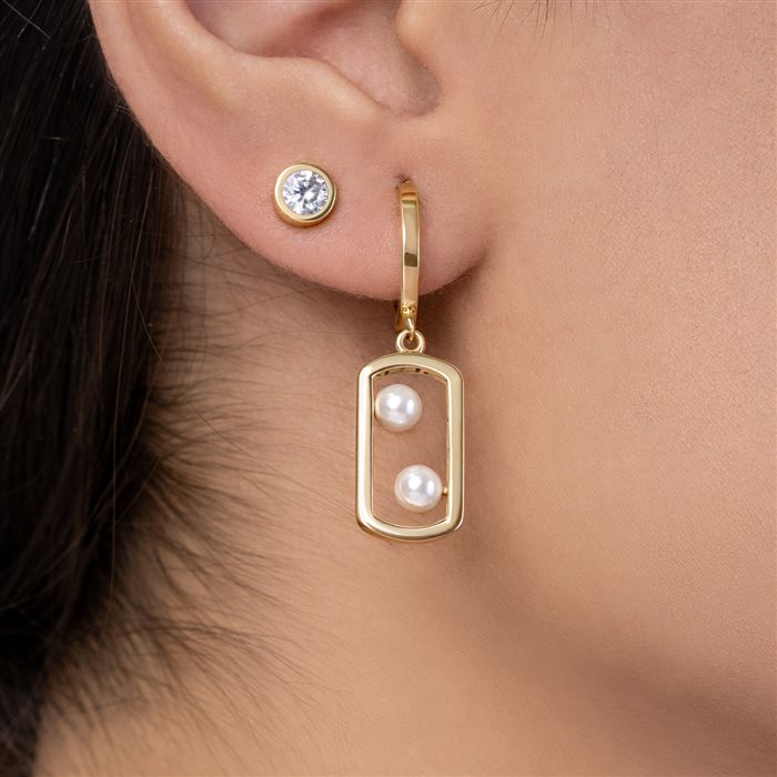 گوشواره طلا زنانه برکه