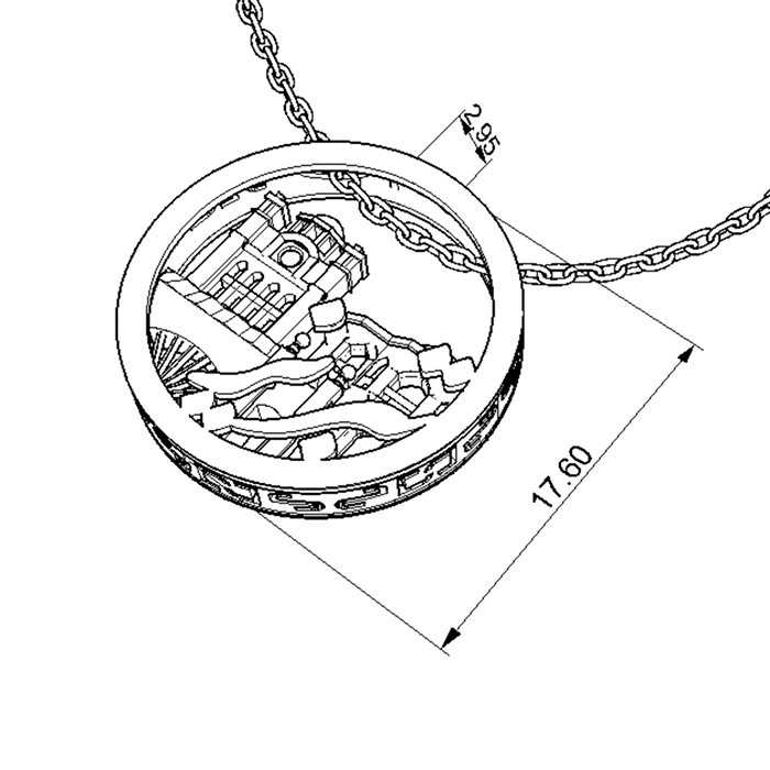 گردنبند طلا زنانه تبریز
