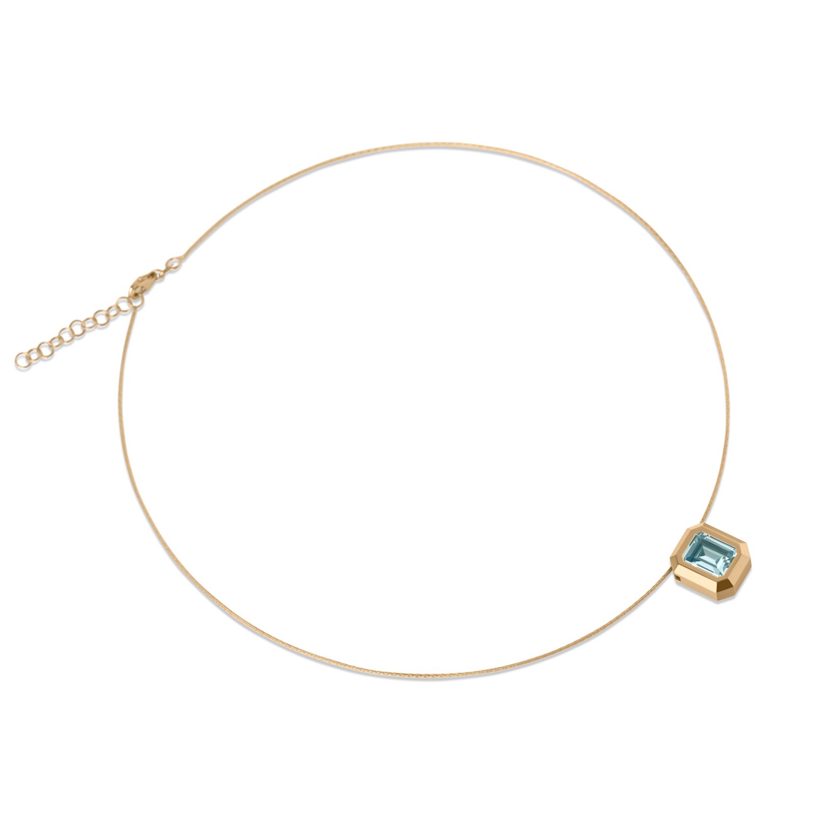 گردنبند طلا زنانه طوق 