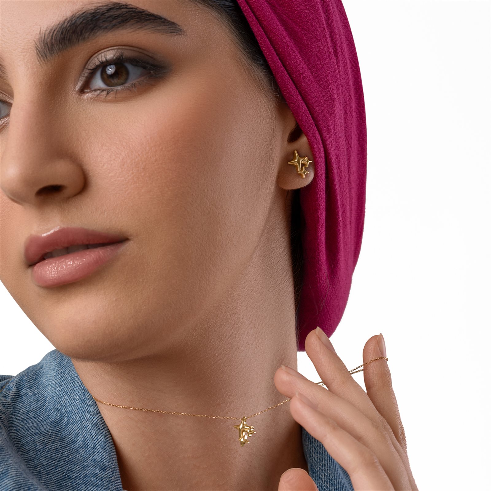 گوشواره طلا شاین