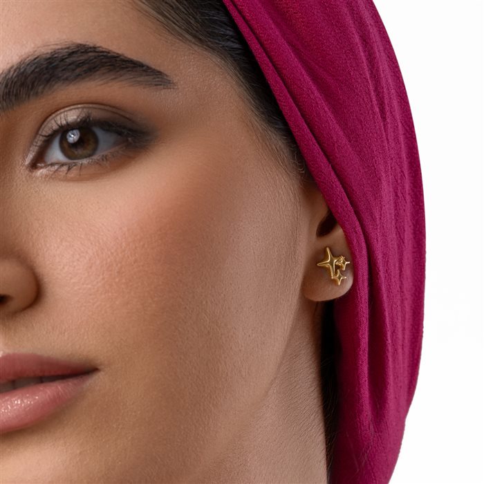 گوشواره طلا زنانه شاین