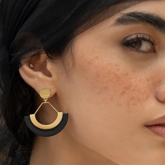 گوشواره طلا زنانه خاک