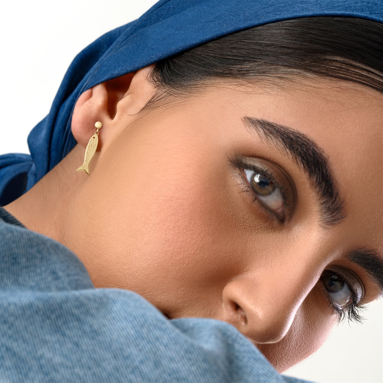 گوشواره طلا ماهی