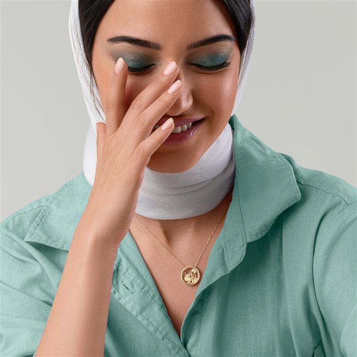 گردنبند طلا زنانه کیش